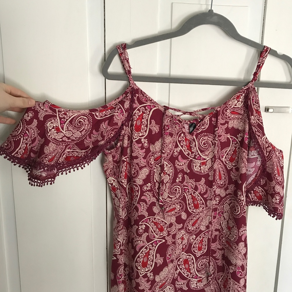 Cute Cold Shoulder Dress